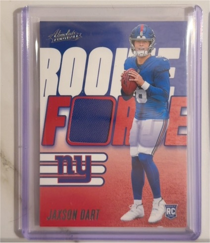 2025 Panini Absolute Rookie Force #RF-JDT Jaxson Dart — front