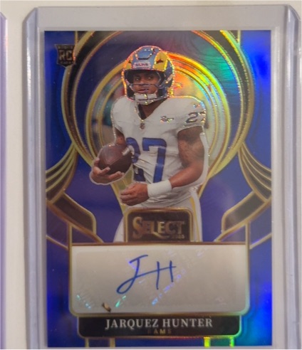 2025 Panini Select #119 Jarquez Hunter — front