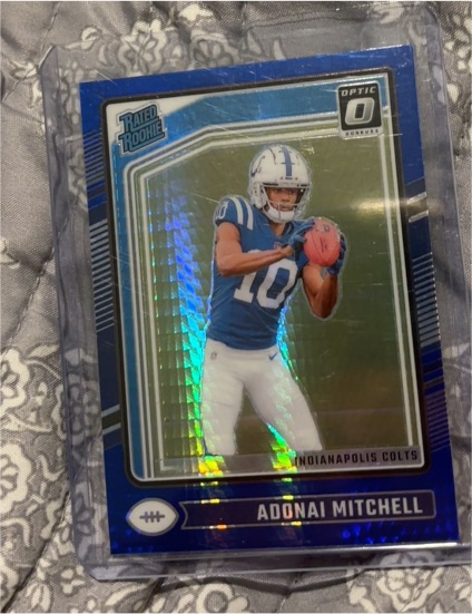 2024 Panini Donruss Optic #203 Adonai Mitchell — front