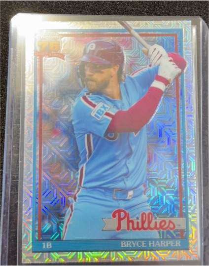 2026 Topps Series 1 Silver Pack Mojo #91C-57 Bryce Harper — front