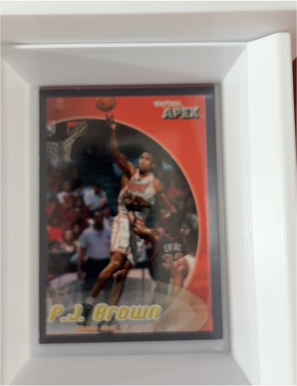 1999 SkyBox Apex #33 P.J. Brown — front