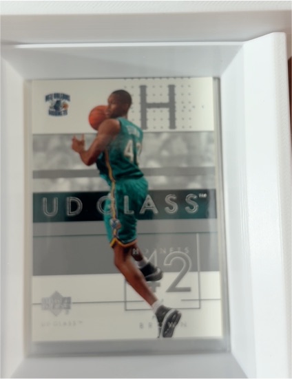 2002-03 Upper Deck UD Glass #42 Brandon Roy — front