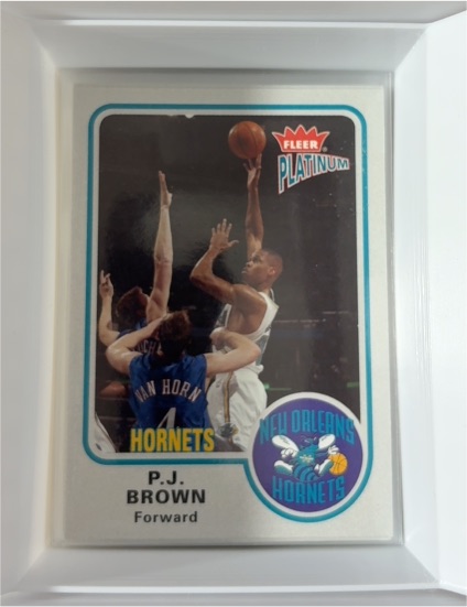 2002-03 Fleer Platinum #70 P.J. Brown — front