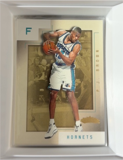 2001-02 Fleer Showcase #26 P.J. Brown — front