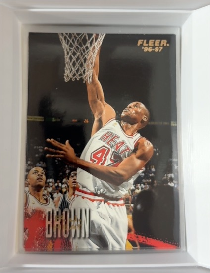 1996-97 Fleer #208 P.J. Brown — front