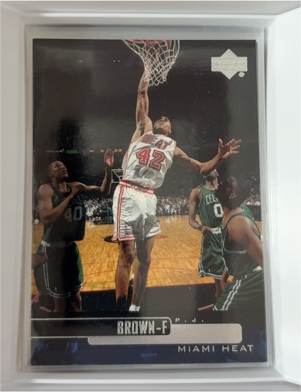 1999-00 Upper Deck #64 P.J. Brown — front