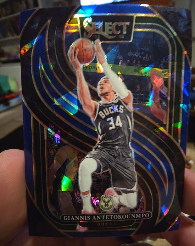 2024-25 Panini Select Premier Level #137 Giannis Antetokounmpo — front