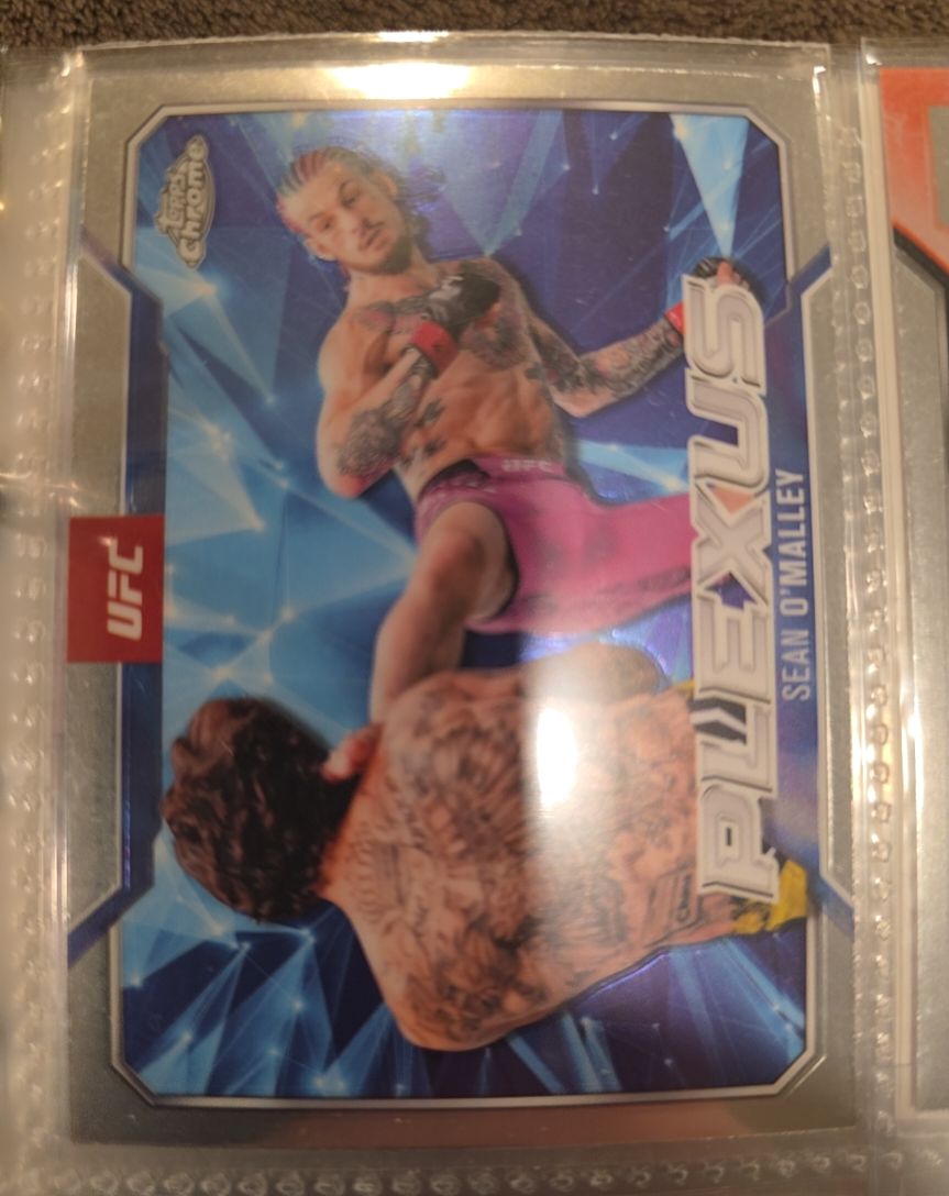 2025 Topps Chrome UFC Plexus #PLX-5 Sean O'Malley — front