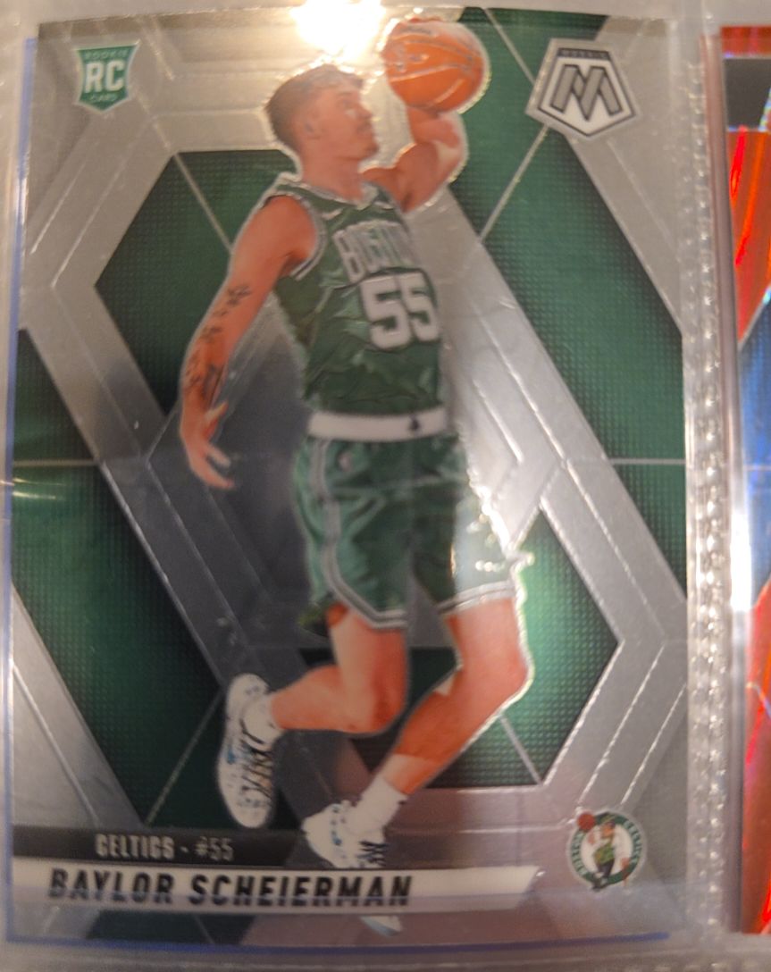 2024-25 Panini Mosaic #55 Baylor Scheierman — front