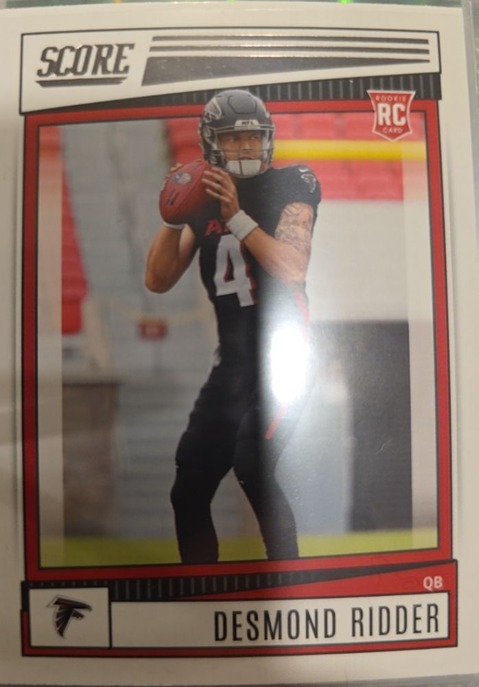 2022 Score #303 Desmond Ridder — front