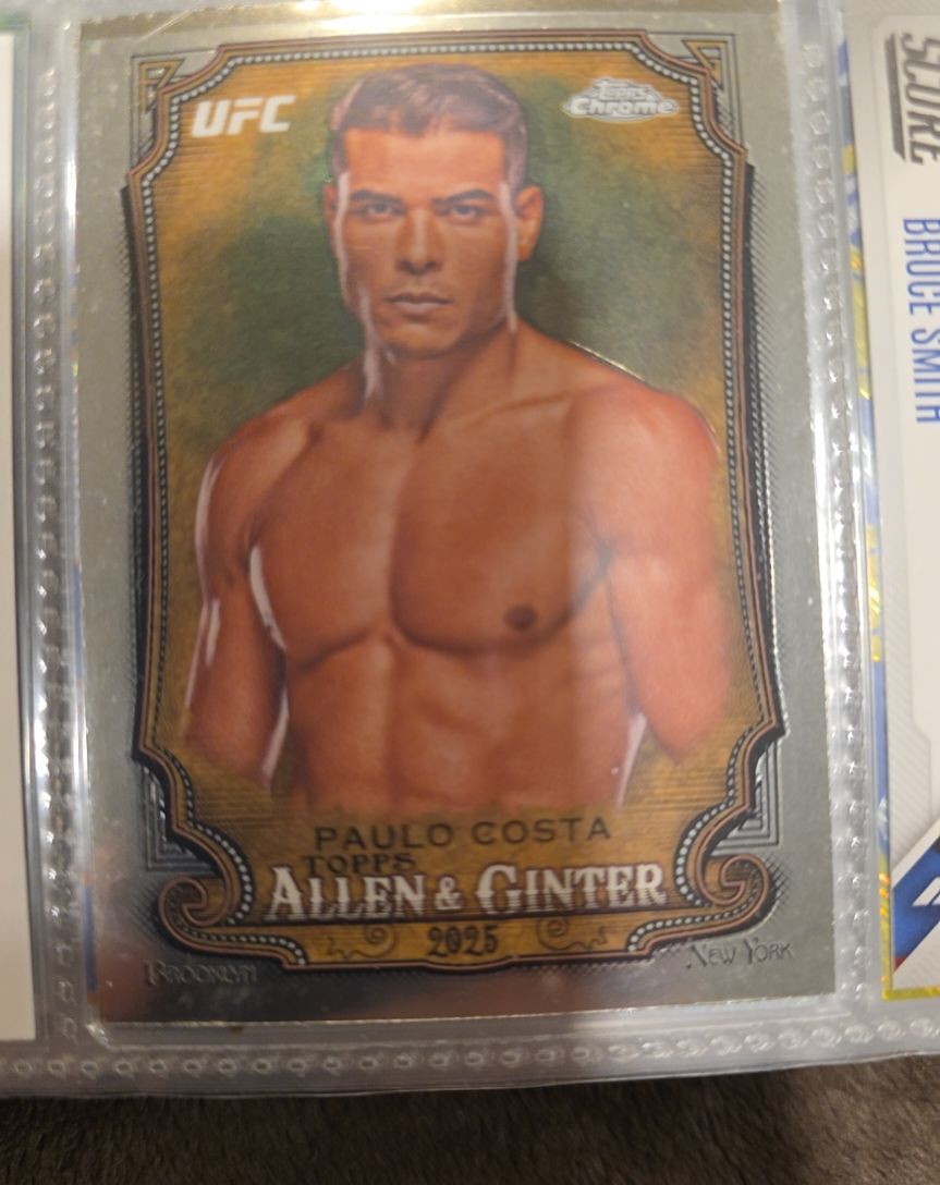 2025 Topps Chrome UFC Allen & Ginter #AAG-14 Paulo Costa — front