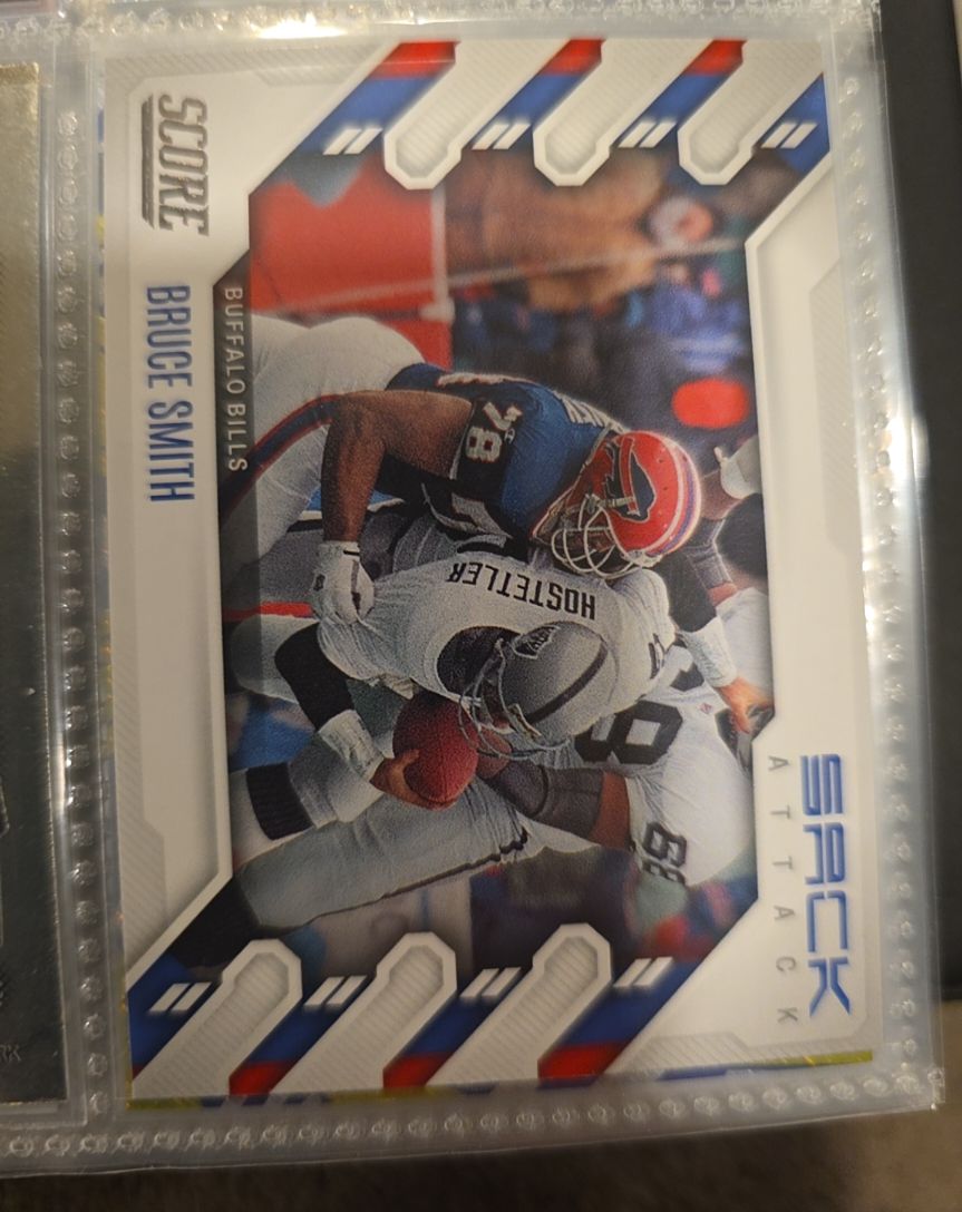 2022 Panini Score #SA-BS Bruce Smith — front