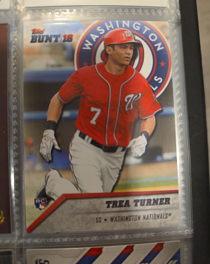 2016 Topps Bunt #20 Trea Turner — front