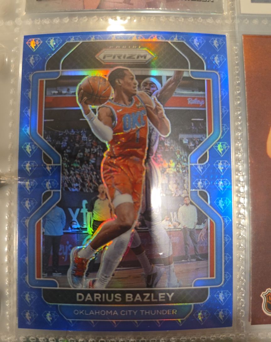 2021-22 Panini Prizm #237 Darius Bazley — front
