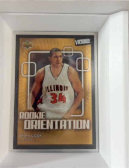 2003-04 Upper Deck Victory #124 Brian Cook Rookie Orientation — front