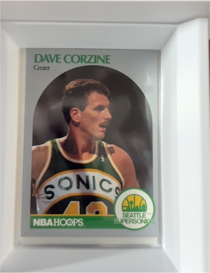 1990 NBA Hoops #436 Dave Corzine — front