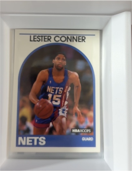 1989-90 Hoops #222 Lester Conner — front