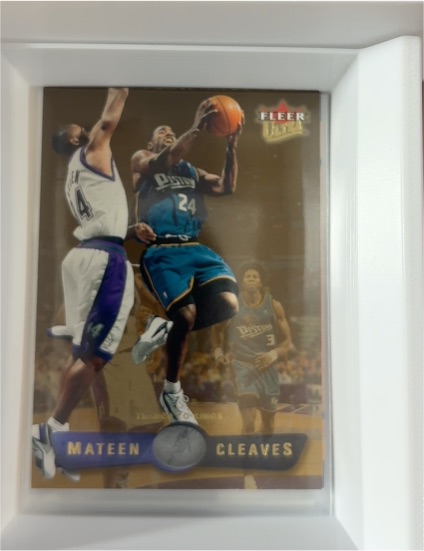 2001-02 Fleer Ultra #21 Mateen Cleaves — front