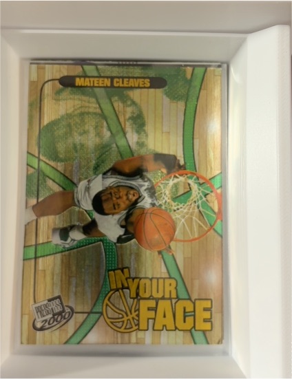 2000 Press Pass In Your Face #IYF2 Mateen Cleaves — front