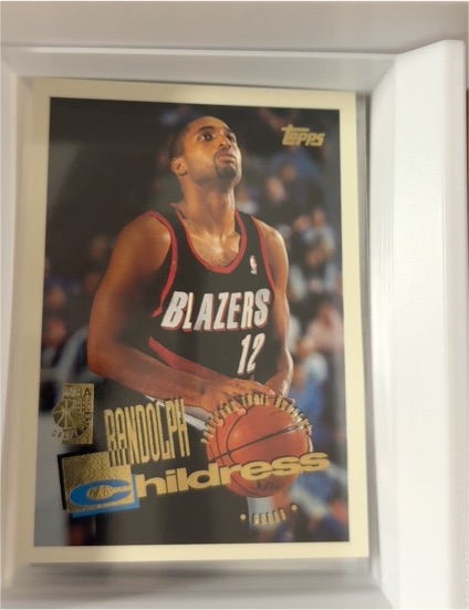 1995-96 Topps #215 Randolph Childress — front