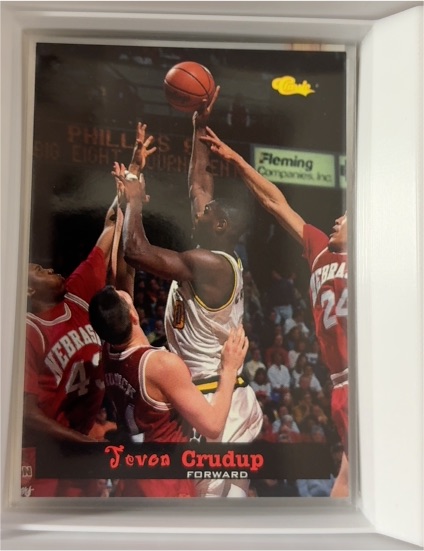 1994 Classic Draft #98 Jevon Crudup Missouri Tigers — front