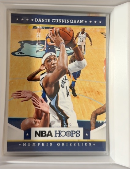 2012-13 Panini NBA Hoops #58 Dante Cunningham — front