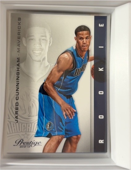 2012-13 Panini Prestige #226 Jared Cunningham Rookie Dallas Mavericks — front