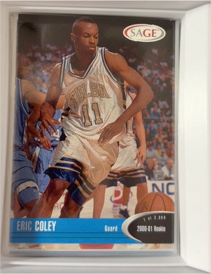 2000 Sage Hit #11 Eric Coley — front
