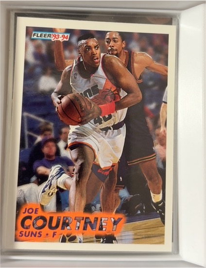 1993-94 Fleer #356 Joe Courtney — front