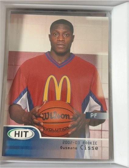 2002-03 SAGE HIT #37 Ousmane Cisse — front