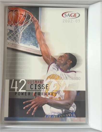 2002-03 SAGE #42 Ousmane Cisse — front