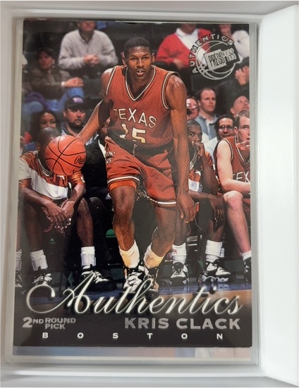 1999 Press Pass Authentics #32 Kris Clack — front