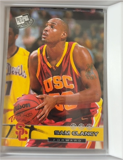 2002 Press Pass #6 Sam Clancy — front