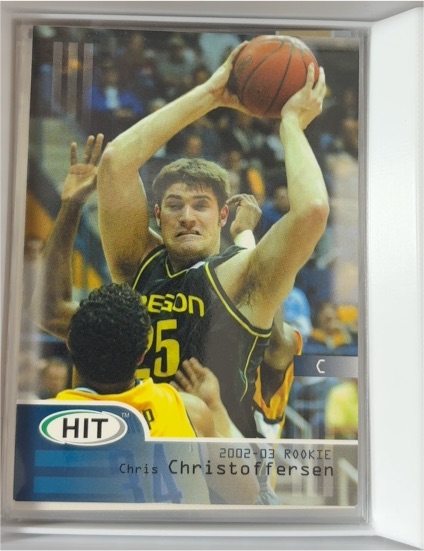 2002 Sage HIT #29 Chris Christoffersen — front
