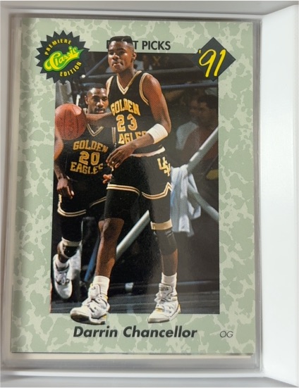 1991 Classic Draft Picks #47 Darrin Chancellor — front