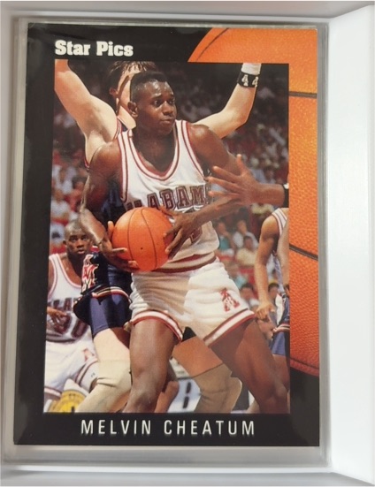 1991 Star Pics #12 Melvin Cheatum — front