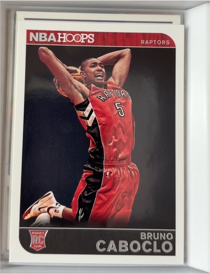 2014-15 Panini NBA Hoops #297 Bruno Caboclo — front