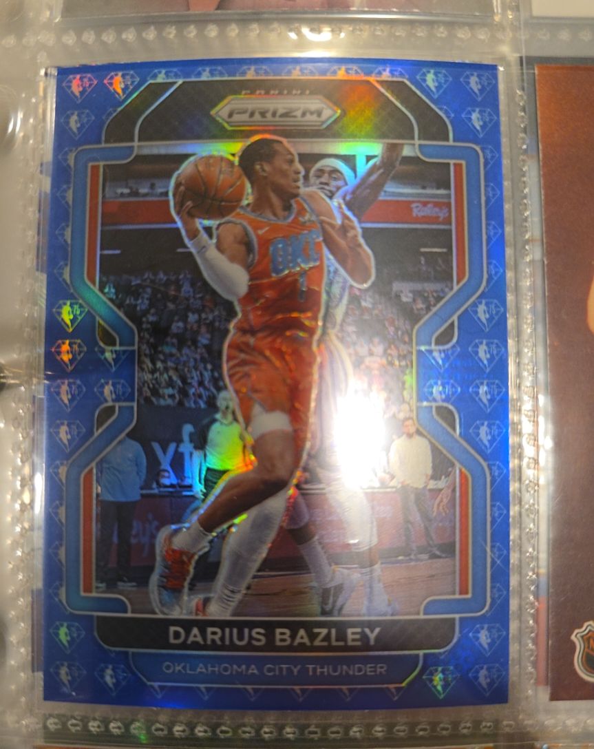 2021-22 Panini Prizm #237 Darius Bazley — front