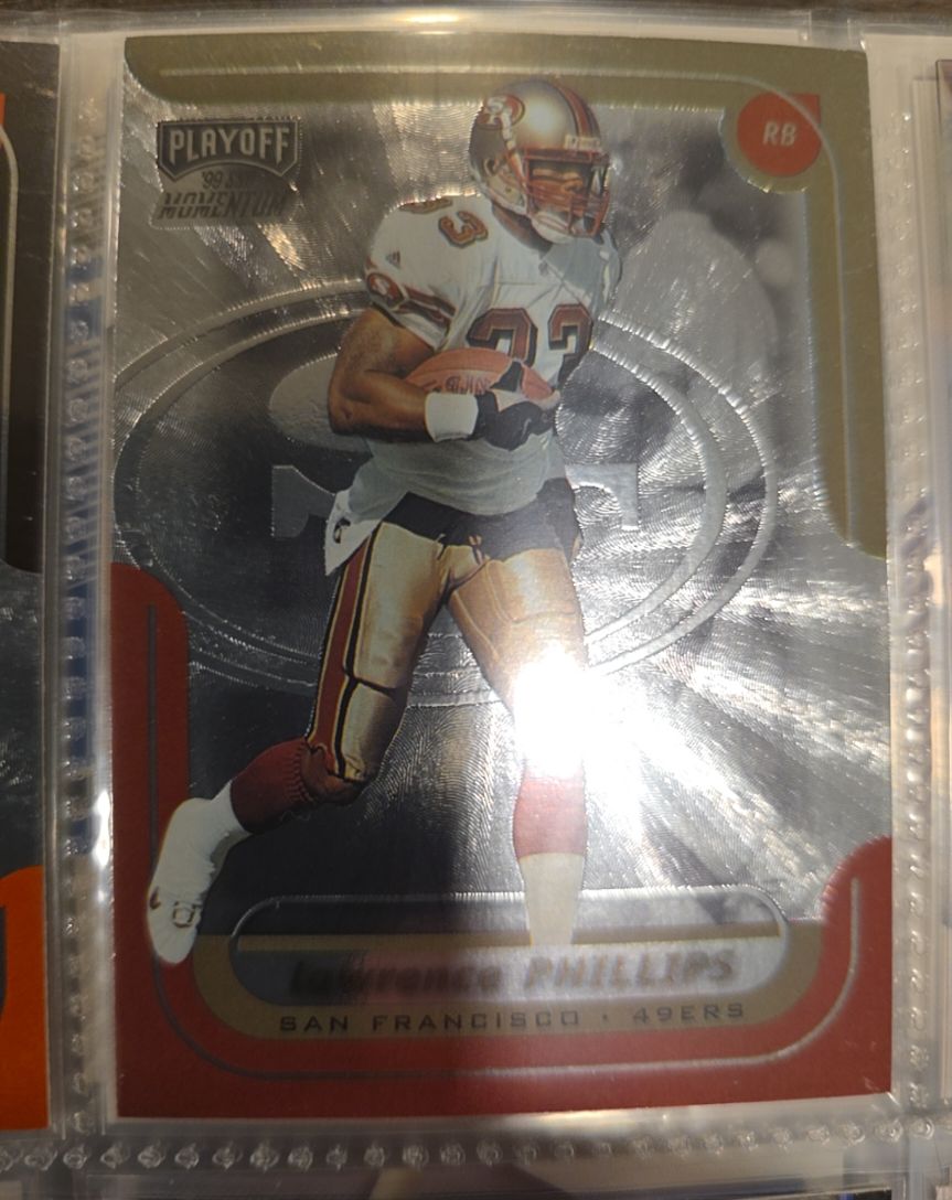 1999 Playoff Momentum SSD #85 Lawrence Phillips — front