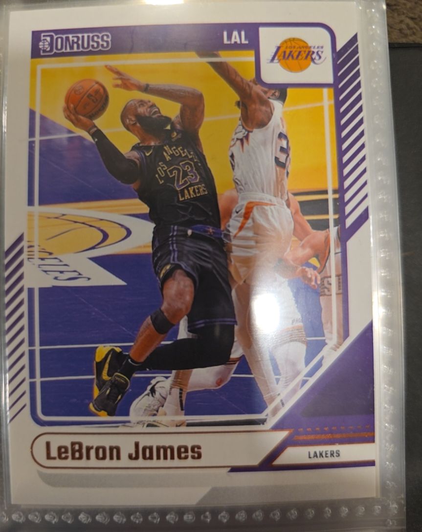 2024-25 Panini Donruss #19 LeBron James — front
