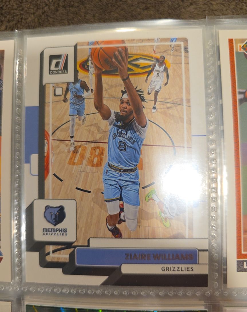 2021-22 Donruss #248 Ziaire Williams — front
