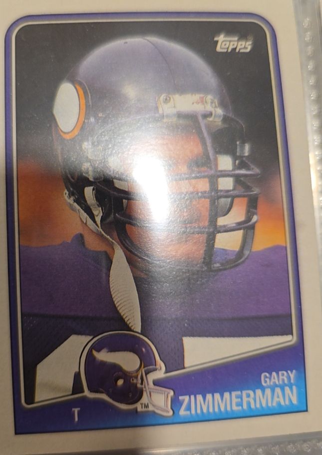 1988 Topps #154 Gary Zimmerman — front