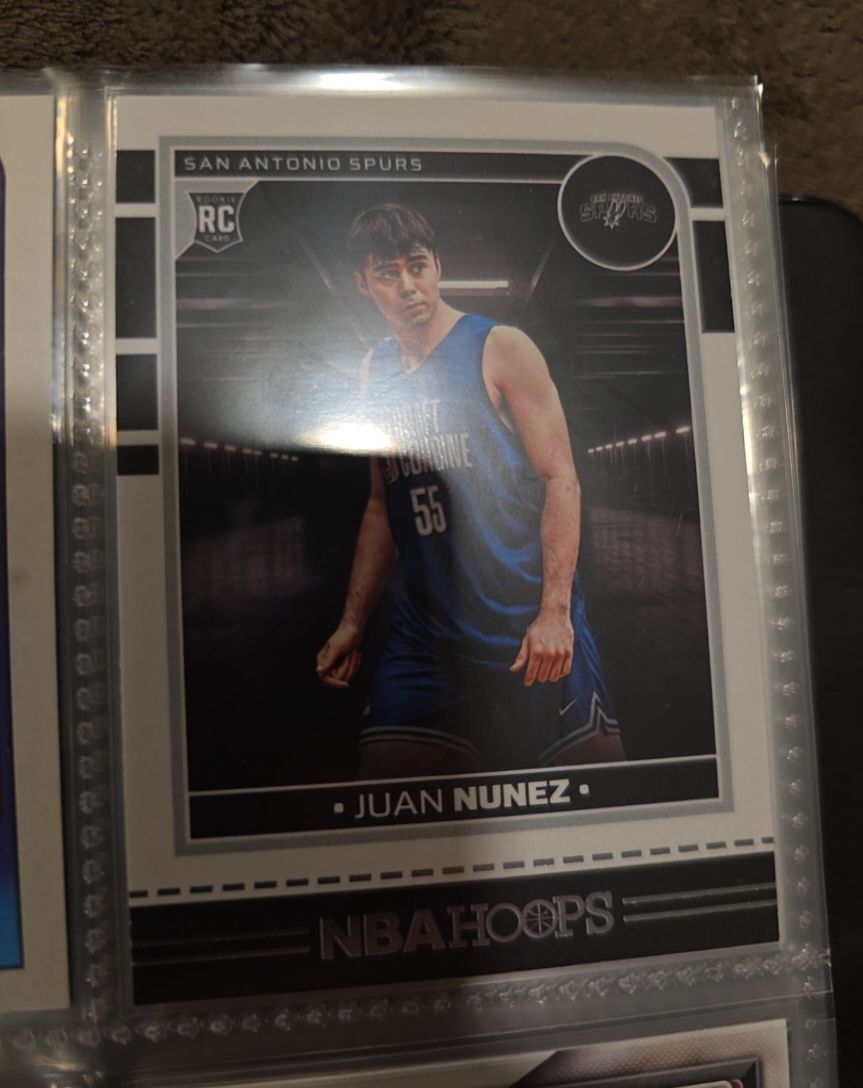 2024-25 Panini NBA Hoops #266 Juan Nunez — front
