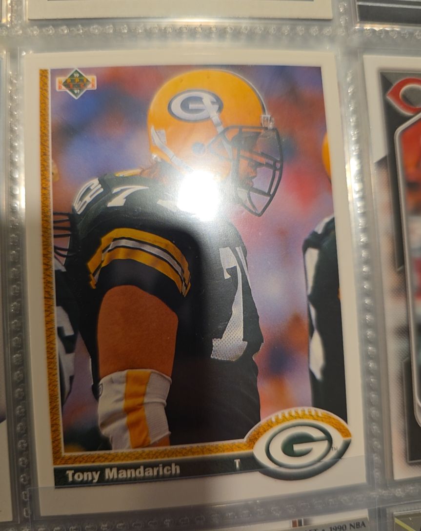 1991 Upper Deck #232 Tony Mandarich — front