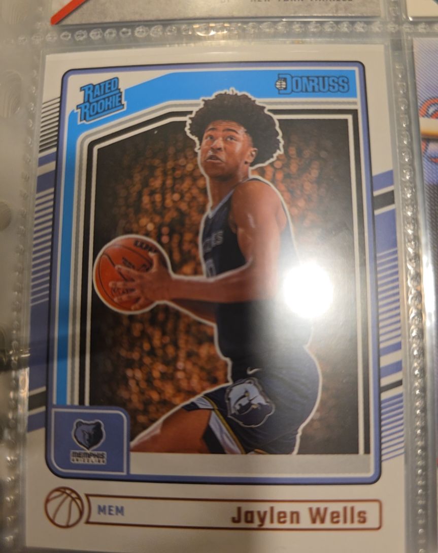 2024-25 Panini Donruss #245 Jaylen Wells — front