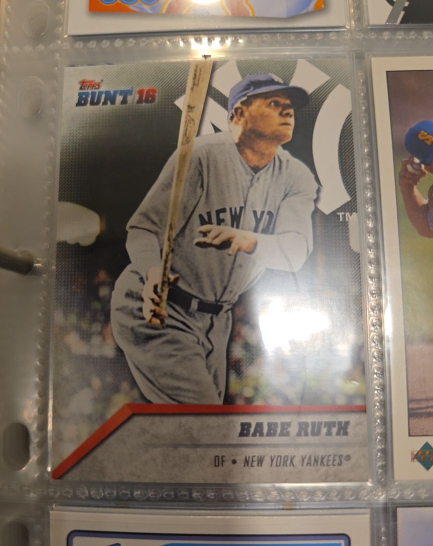 2016 Topps Bunt #26 Babe Ruth — front