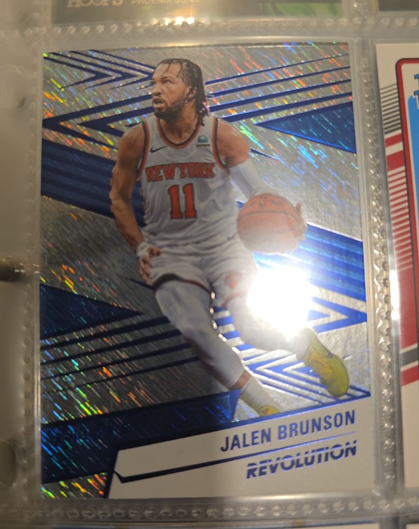 2024-25 Panini Revolution #1 Jalen Brunson — front