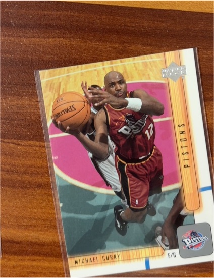 2001-02 Upper Deck #47 Michael Curry — front