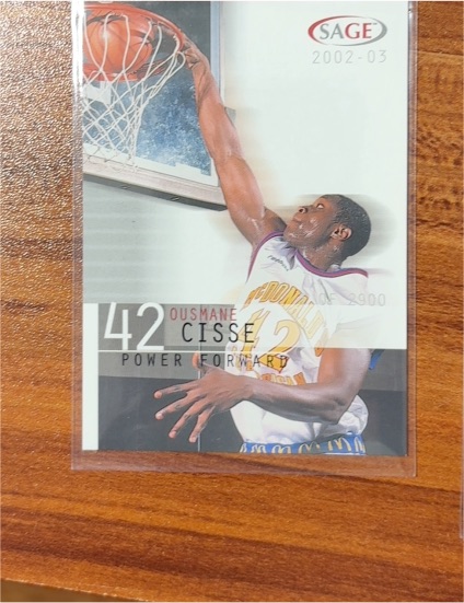 2002 SAGE #42 Ousmane Cisse — front