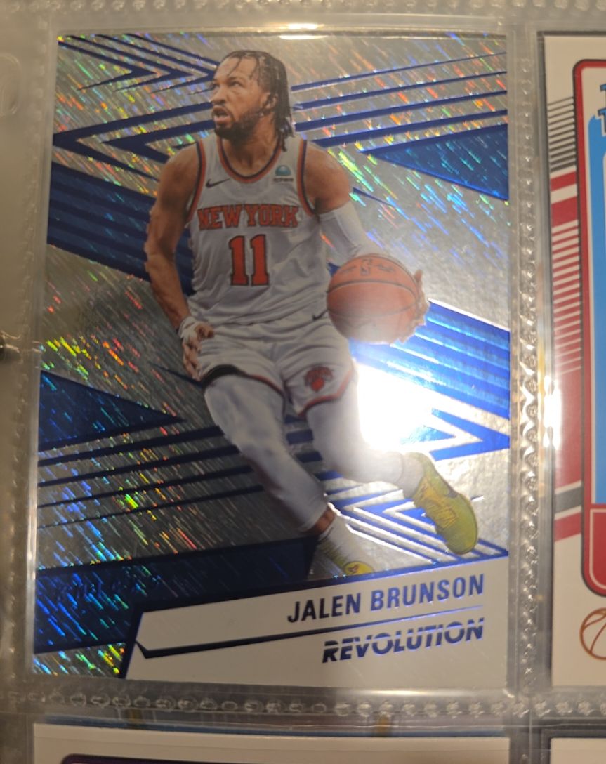 2024-25 Panini Revolution #1 Jalen Brunson — front
